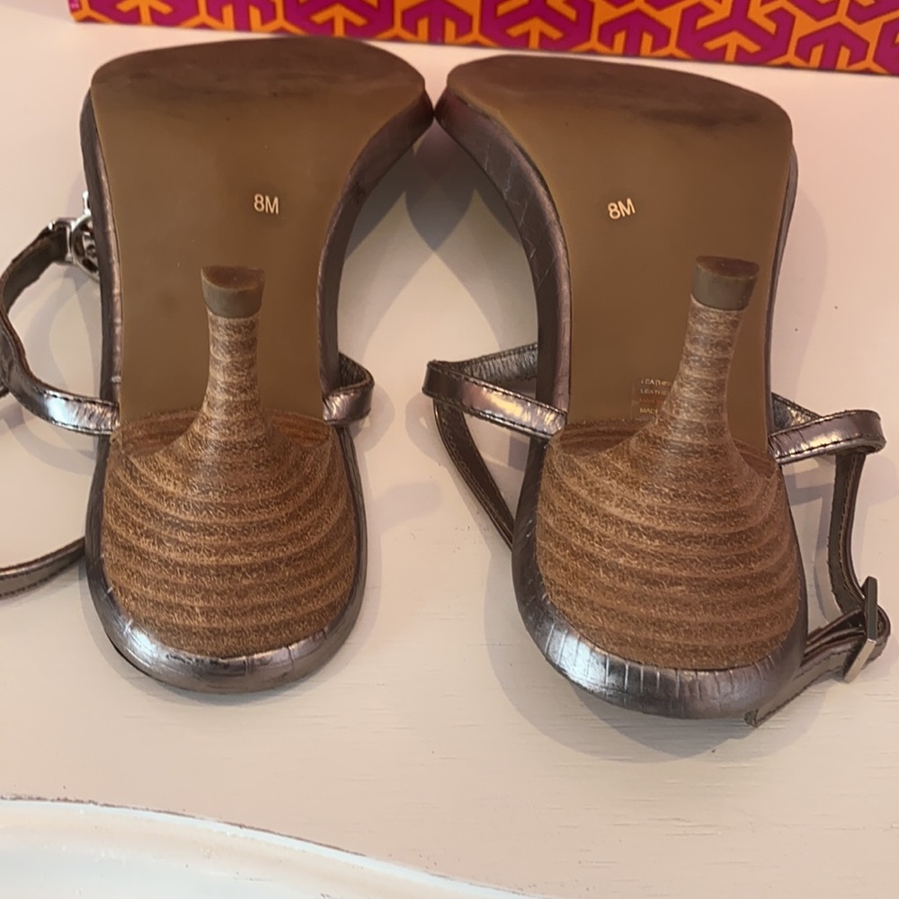 Tory Burch Logo Sandals